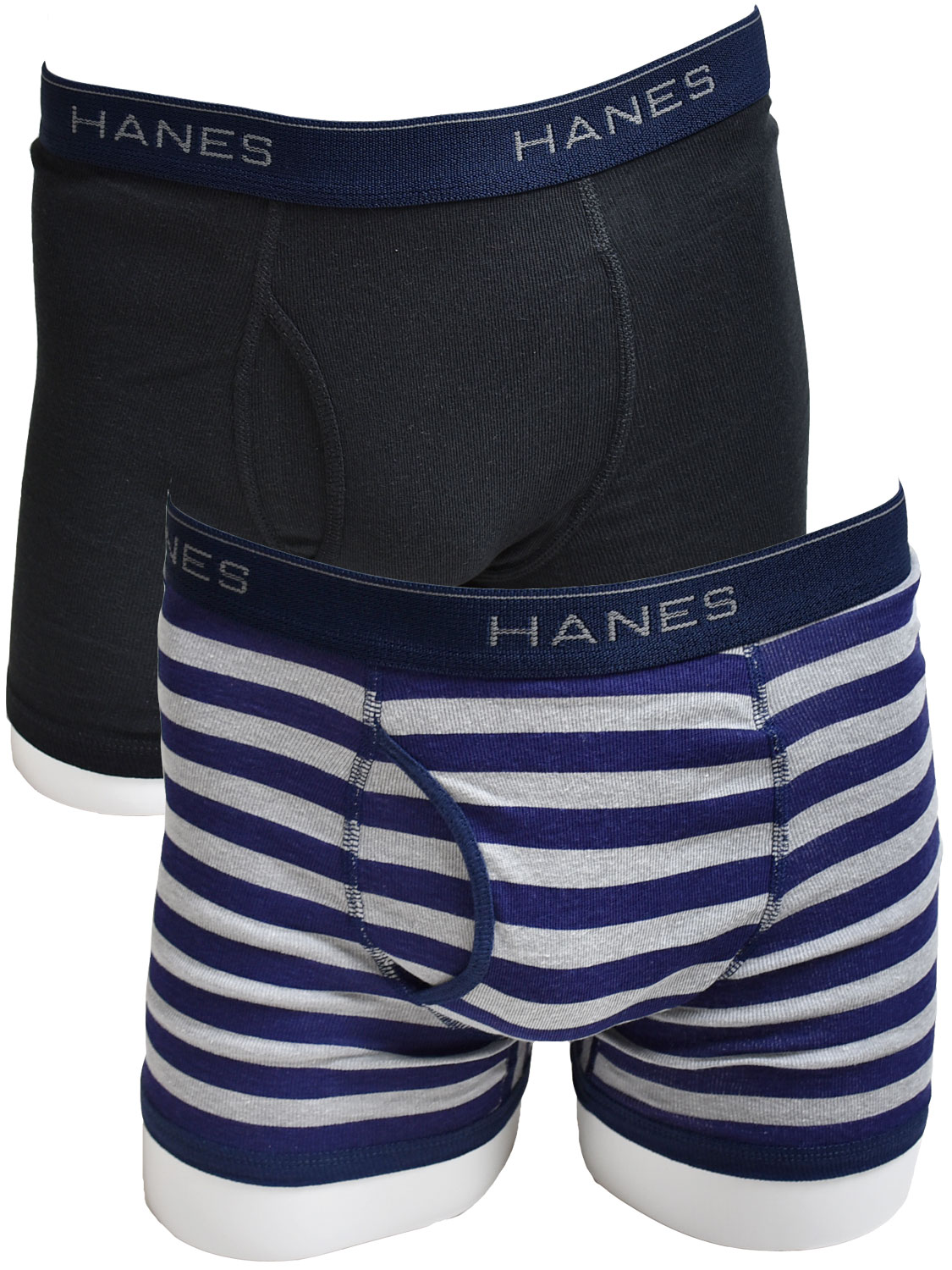 Hanes（ヘインズ） メンズ ボクサーパンツ 2枚組 抗菌 防臭 前開き