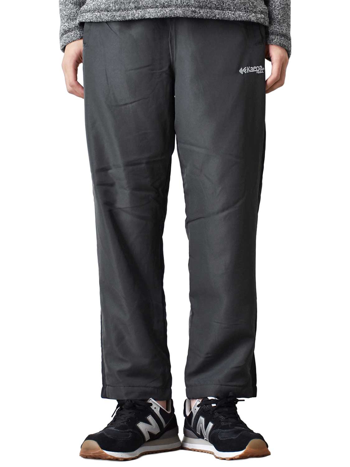 Kaepa（ケイパ） 裏起毛 裏フリース パンツ メンズ 暖か 撥水 UVカット