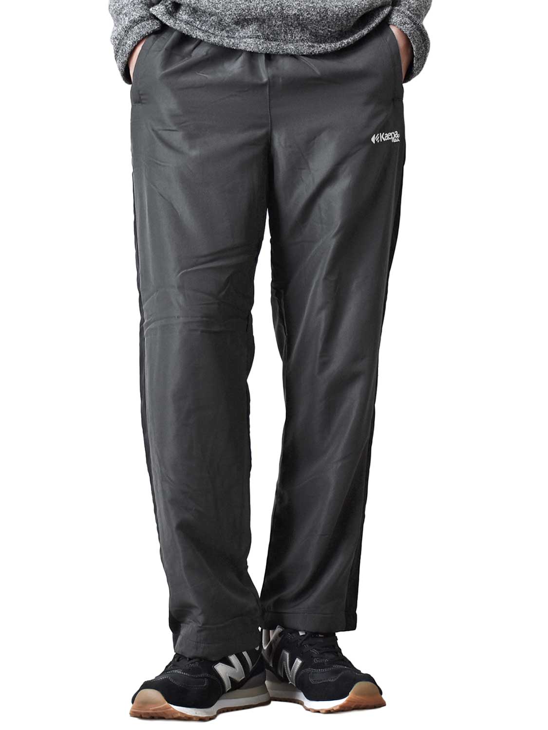 Kaepa（ケイパ） 裏起毛 裏フリース パンツ メンズ 暖か 撥水 UVカット