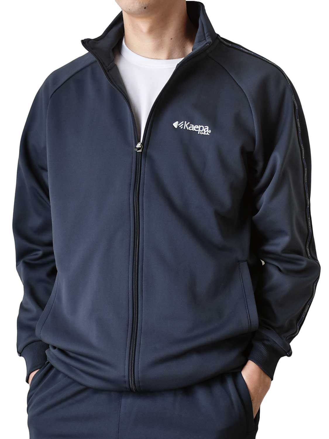 Kaepa（ケイパ） ジャージ ブルゾン メンズ 暖か 裏起毛 ストレッチ
