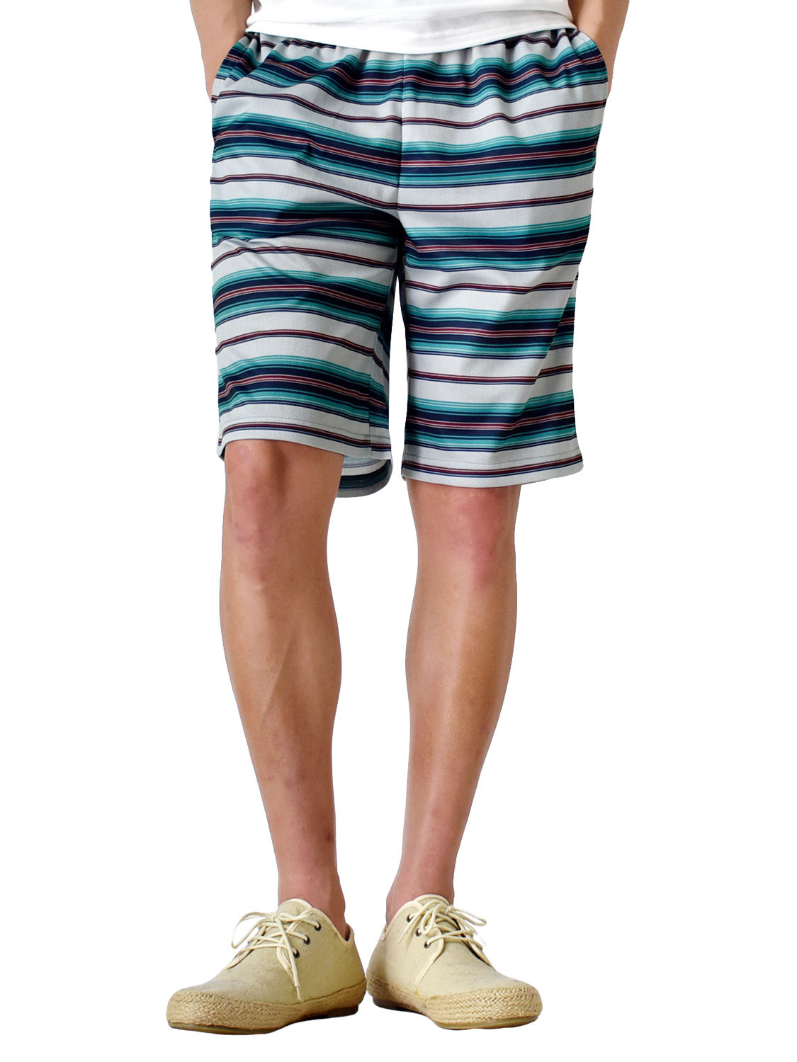 ハーフパンツ メンズ ショートパンツ DRYストレッチ 速乾 ドライ