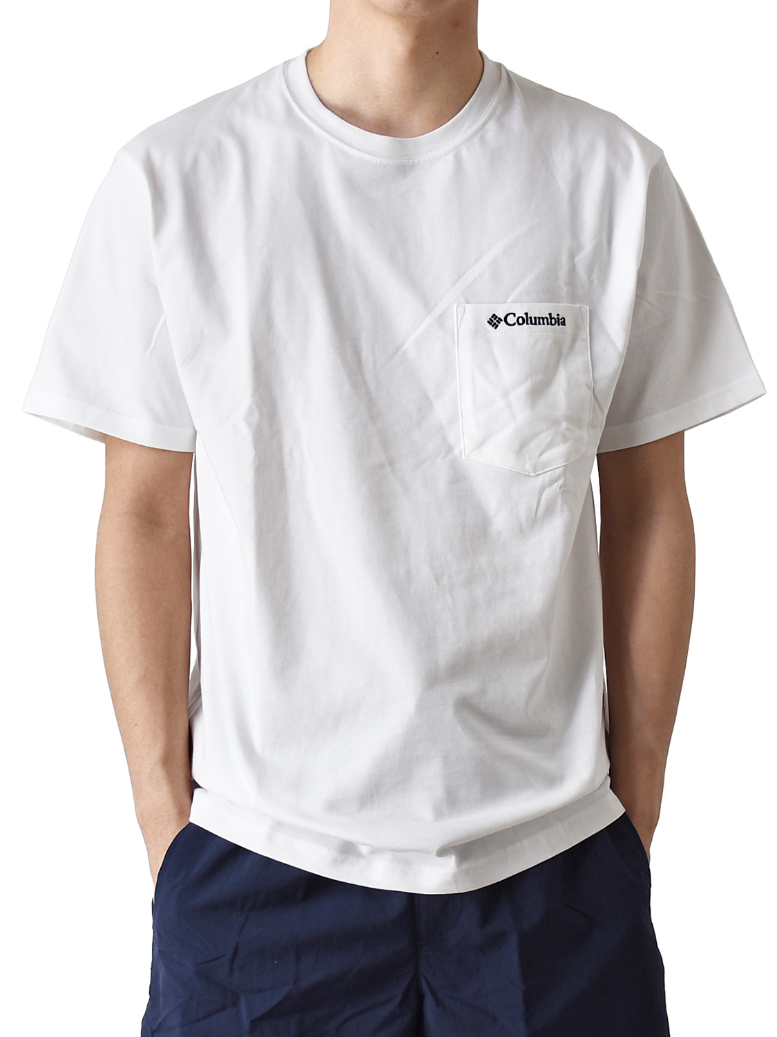 Columbia コロンビア Tシャツ メンズ ポケット付 半袖 送料無料 通販Y