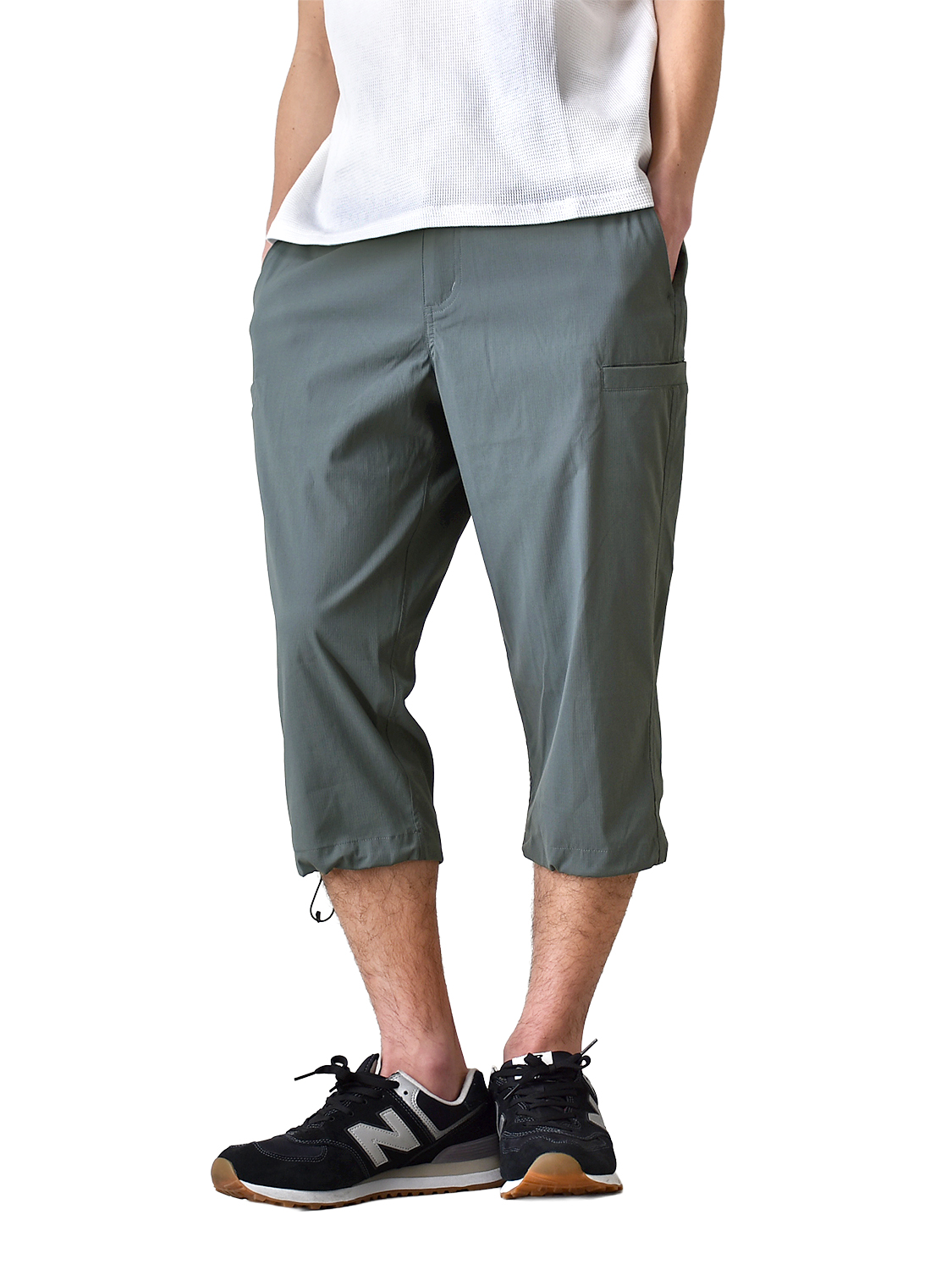 コロンビア Columbia クロップドパンツ XE2852 メンズ 7分丈 ブルー