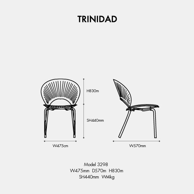 トリニダード チェア Trinidad Chair フレデリシア Fredericia