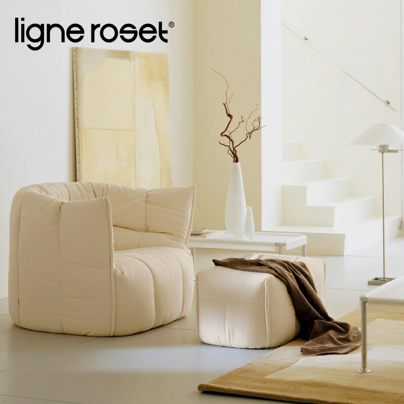 リーンロゼ ligne roset Rosebrigantin ロゼ ブリガンタン Brigantin 1P ソファ 1人掛け  デザイン：ミッシェル・デュカロワ ファブリック：Gランク : lg-brig-1p-g : アトラクト - 通販 - Yahoo!ショッピング