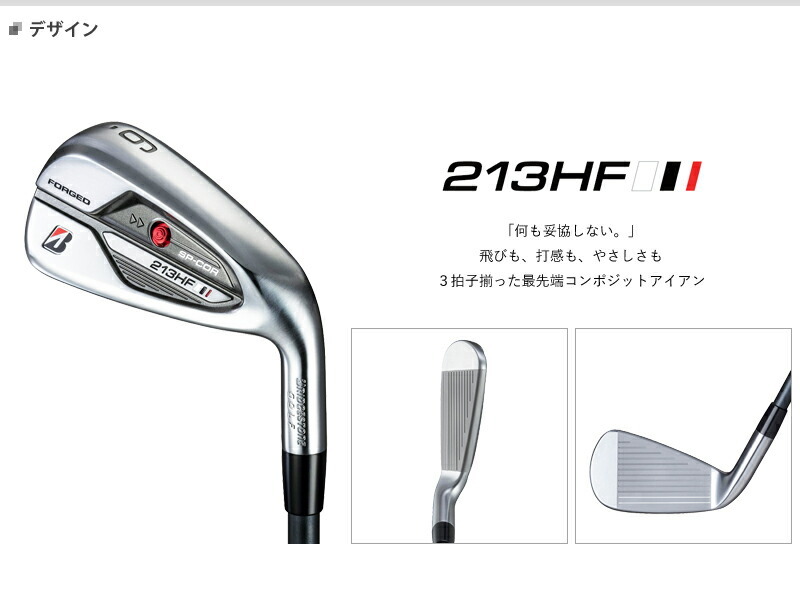 ブリヂストン 213HF アイアン 単品販売 (#5/48度) ダイナミックゴールド 105 シャフト装着仕様#BSG#2022model#右打ち用#DynamicGold105