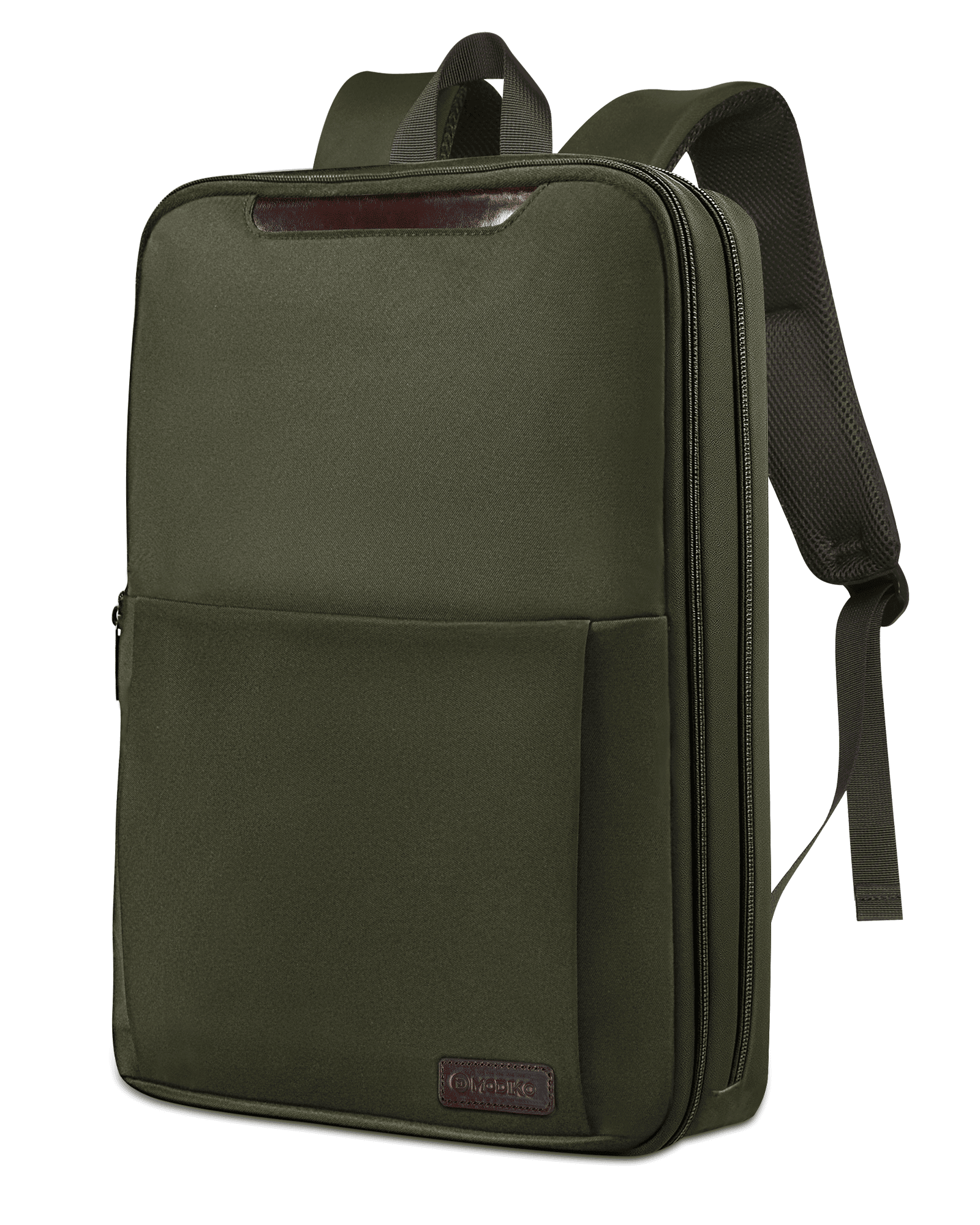 ビジネスリュック メンズ 薄型 拡張 7cm Modiko リュック 通勤 防水