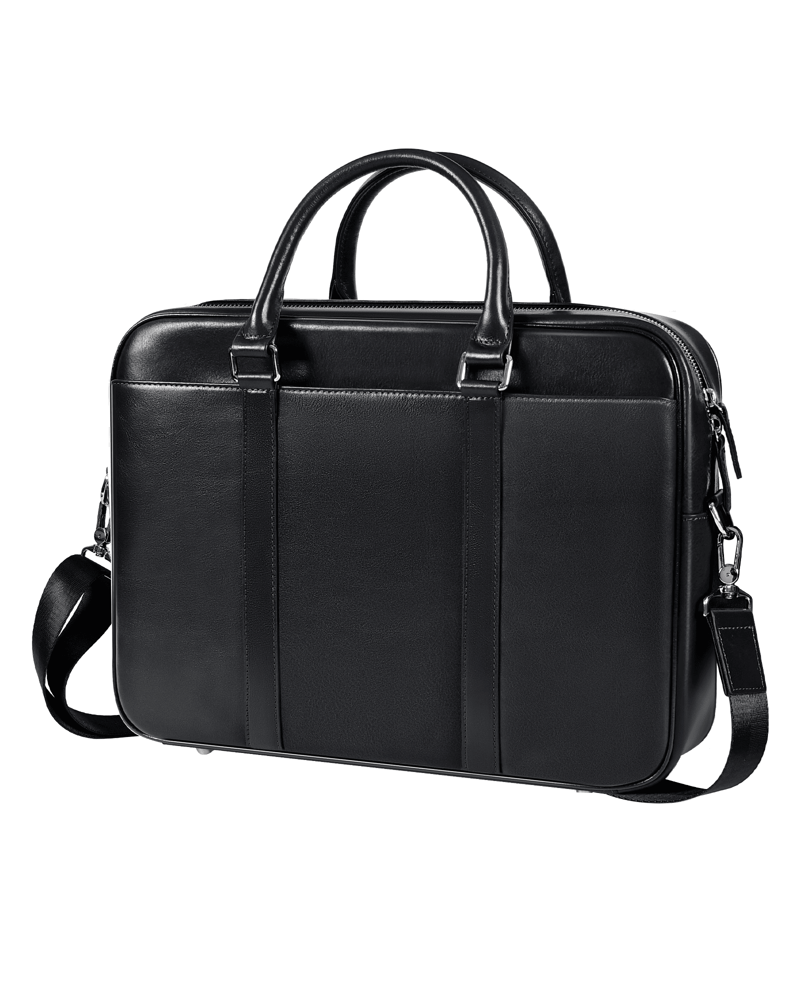 メンズ COACH ブリーフケース A4収納可 ベルト 2way ブラック 大容量