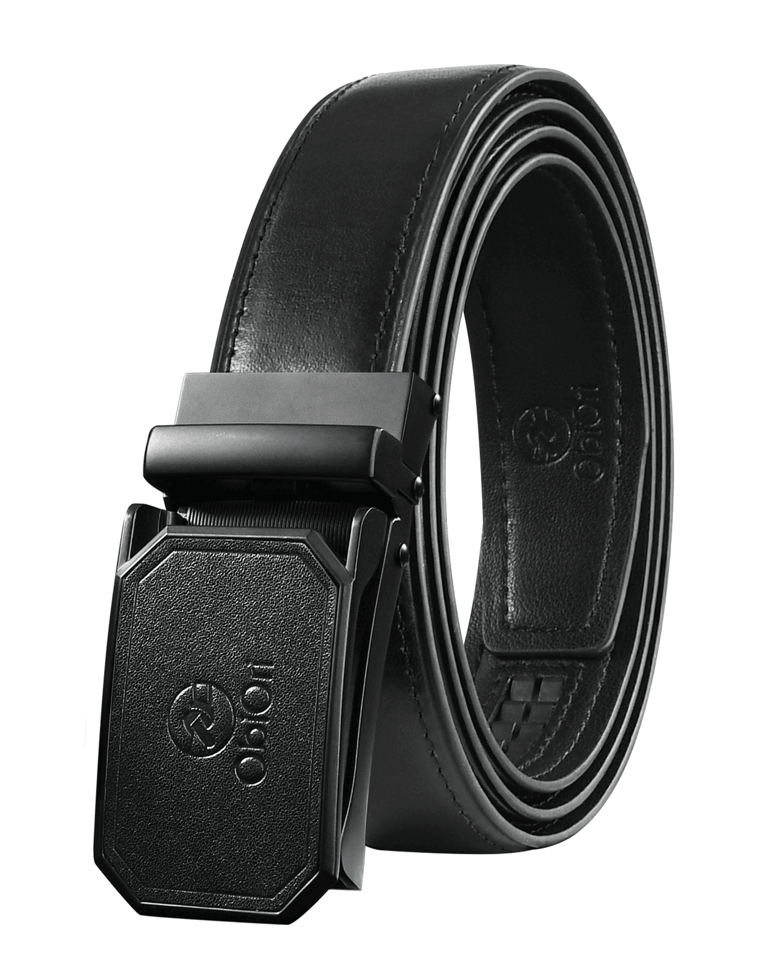 ［30%OFFクーポン対象・5のつく日P10倍］ベルト メンズ 本革 栃木レザー  オートロック式   ビジネス 紳士ベルト スーツ 使いやすい サイズ調整可能 箱付き |  | 01