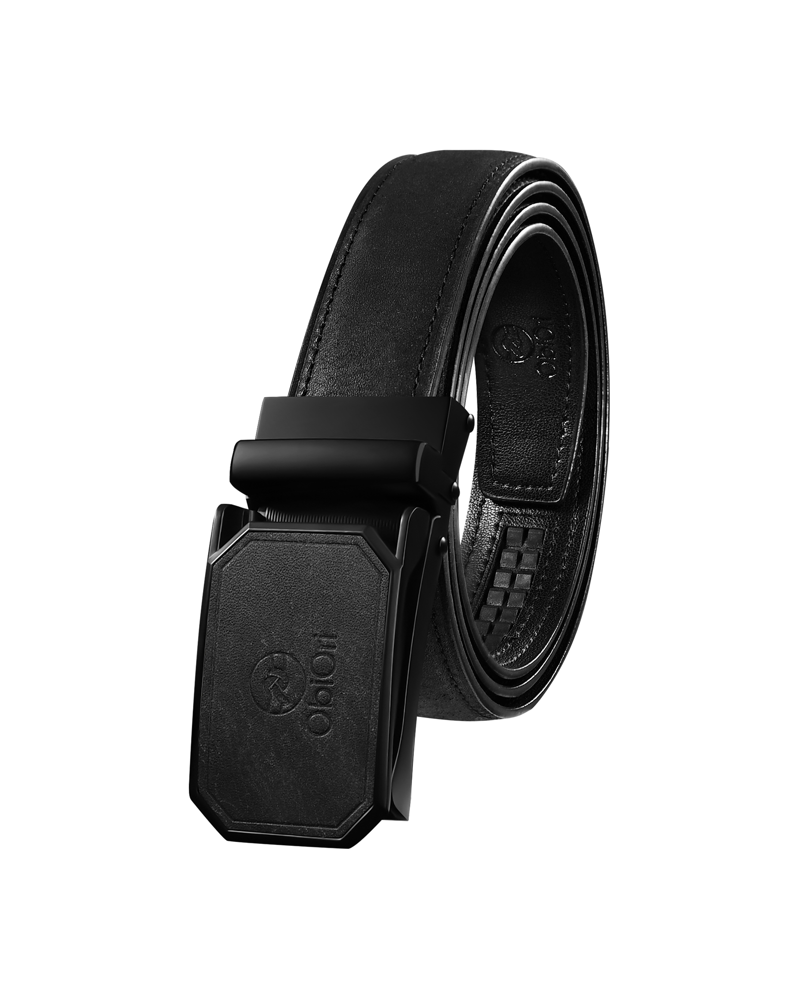 ［30%OFFクーポン対象・5のつく日P10倍］ObiOri ベルト メンズ 本革 プエブロレザー 日本製 オートロック式  ビジネス 紳士ベルト  サイズ調整可能 箱付き |  | 01