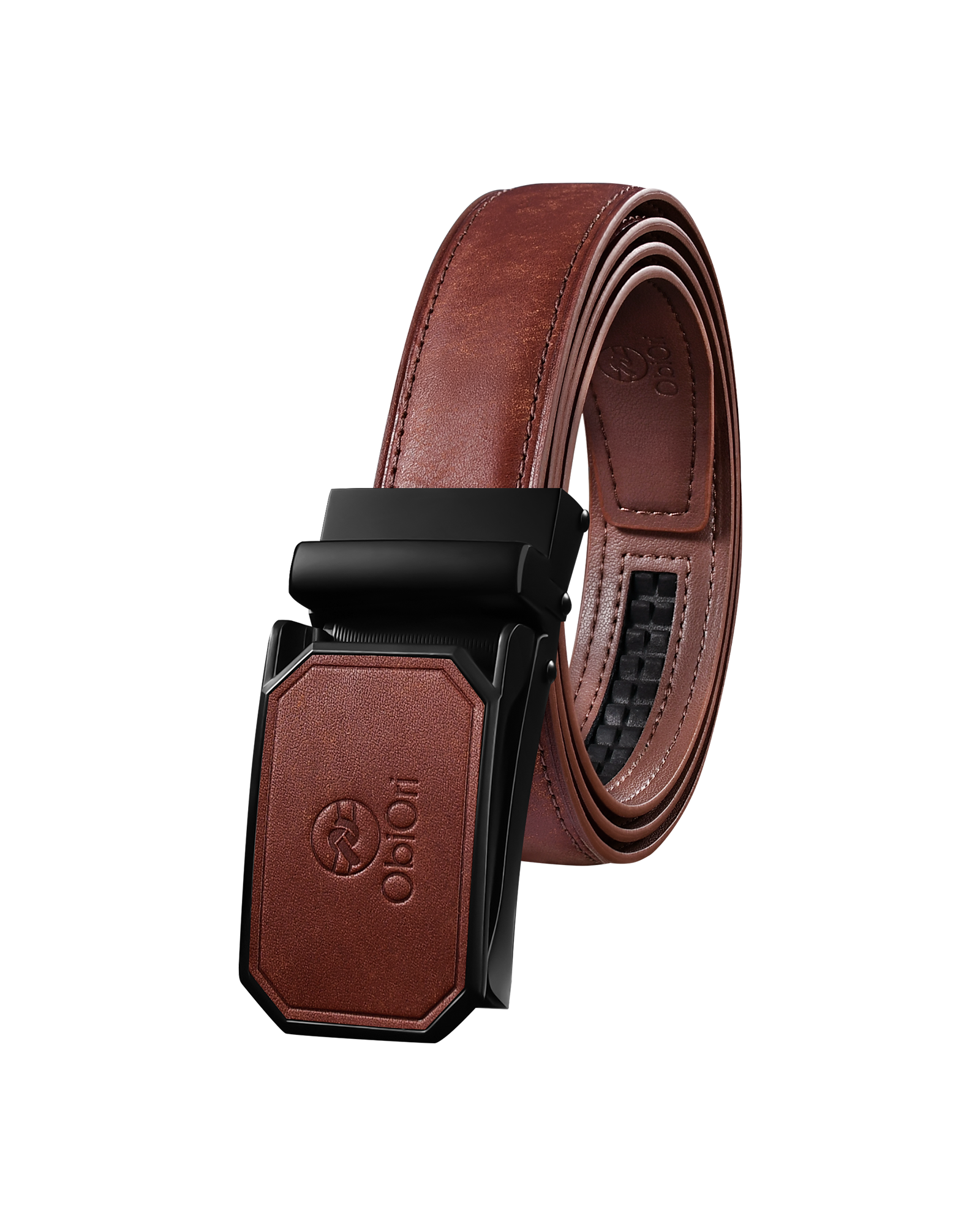 ［30%OFFクーポン対象・5のつく日P10倍］ObiOri ベルト メンズ 本革 プエブロレザー 日本製 オートロック式  ビジネス 紳士ベルト  サイズ調整可能 箱付き |  | 04