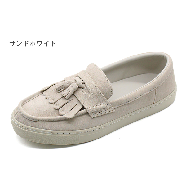 コンバース メンズ シューズ 靴 白 ホワイト 大人 人気 履きやすい オールスター クップ ローファー スエード CONVERSE ALL STAR  COUPE LOAFER SUEDE