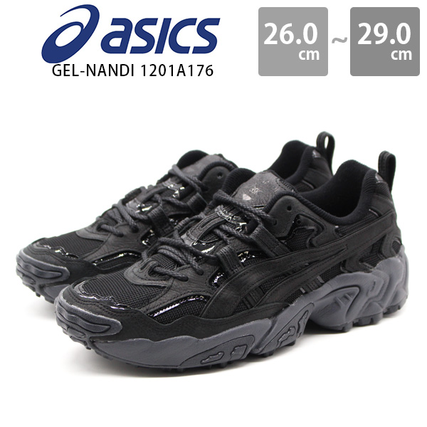 ASICS（アシックス） スニーカー メンズ 靴 黒 ブラック ランニング