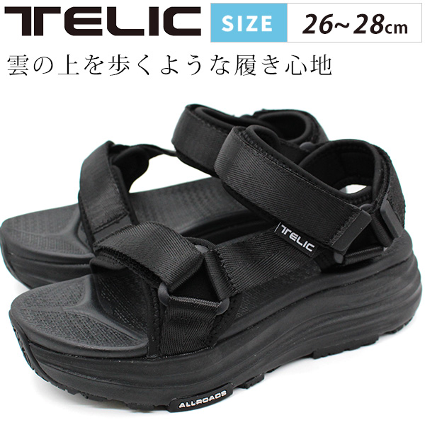 TELIC（テリック） サンダル メンズ 靴 スポーツサンダル リカバリー 