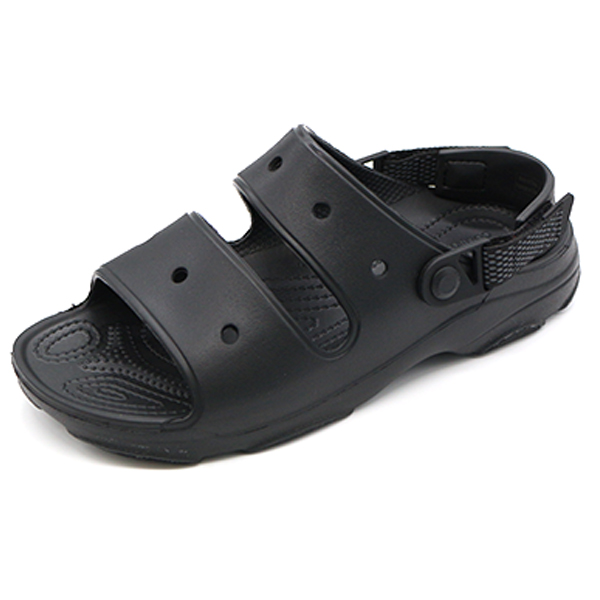 クロックス メンズ サンダル 靴 黒 ブラック コンフォートサンダル 軽量 疲れない シンプル 人気...