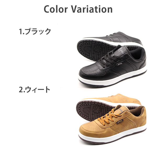 LARKINS スニーカー メンズ 防水 滑りにくい 白 黒 ホワイト