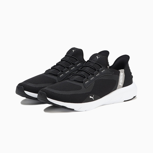 PUMA（プーマ） スリッポン レディース 靴 スニーカー 黒 ブラック 白