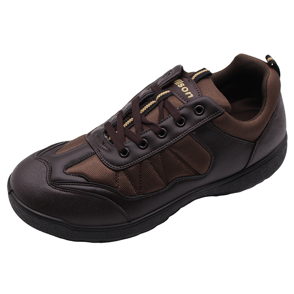 スニーカー メンズ 靴 黒 ブラック 茶 低反発 クッション性 幅広 3E 滑りにくい 防水 雨 雨...