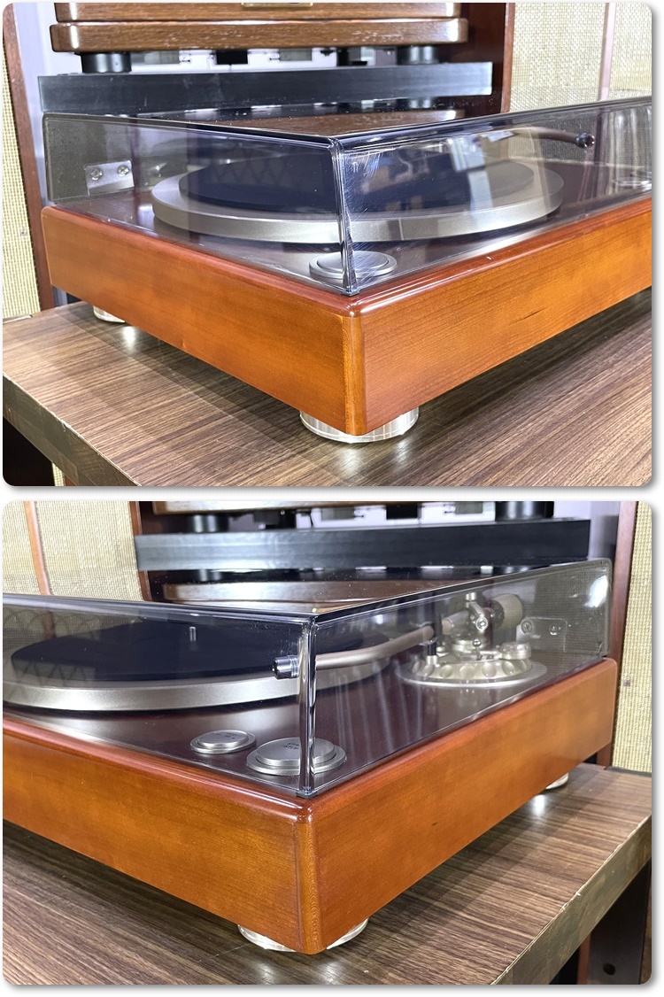 DENON DP-1300MKII レコードプレーヤー ウエイト2種等付属 当社整備