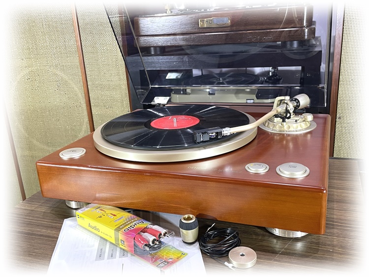 DENON DP-1300MKII レコードプレーヤー ウエイト2種等付属 当社整備