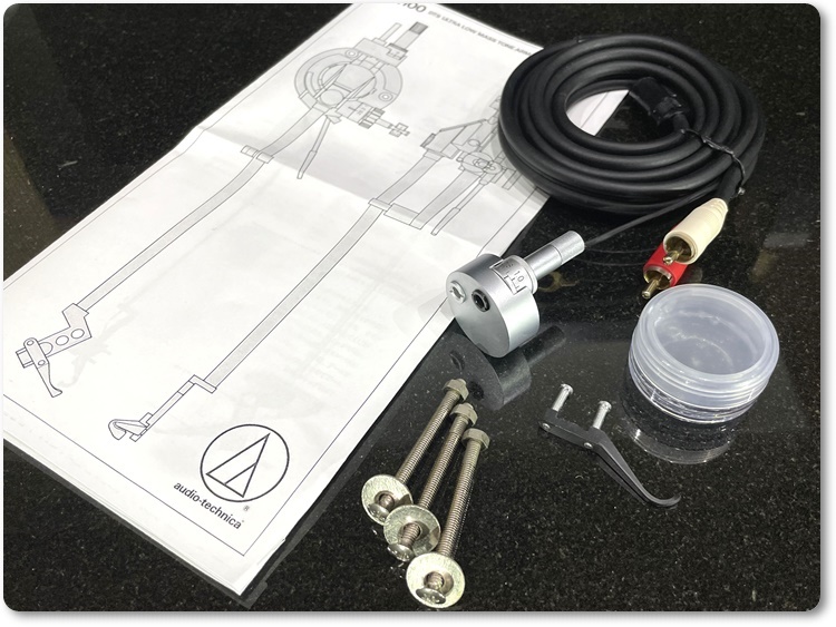 audio-Technica AT-1100 トーンアーム PHONOケーブル/オイルダンプ等