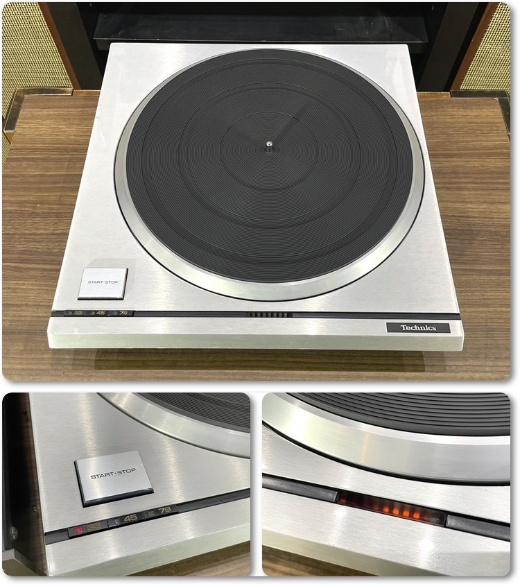 ターンテーブル Technics SP-10MK2 SH-10E SH-10R/輸送プレート付属