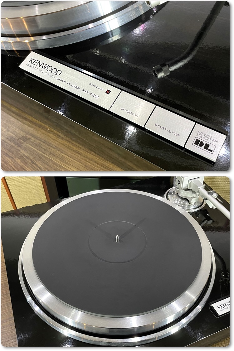 レコードプレーヤー KENWOOD KP-1100 オートリフトアップ 純正シェル等付属 当社整備/調整済品 Audio Station －日本代購代Bid第一推介「Funbid」