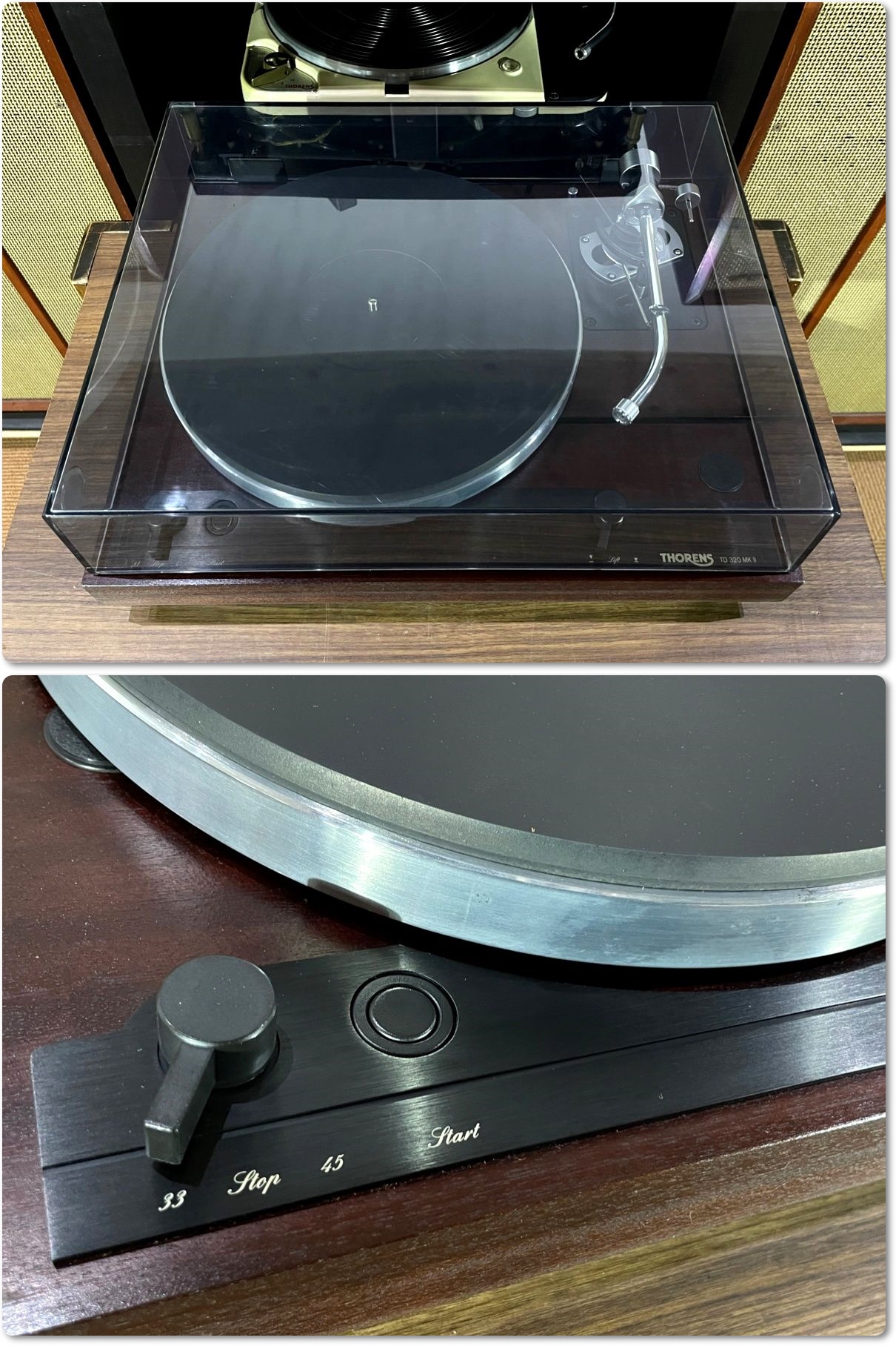 レコードプレーヤー THORENS TD320 MKII SME 3009 S2 improved 搭載 取説/新品ベルト/元箱等付属 Audio  Station｜代購幫