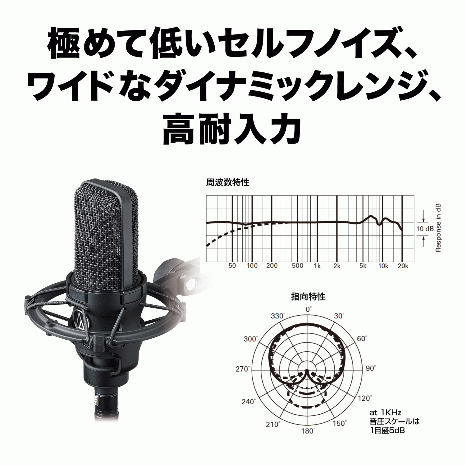 オーディオテクニカ（audio-technica） AT4040 コンデンサー
