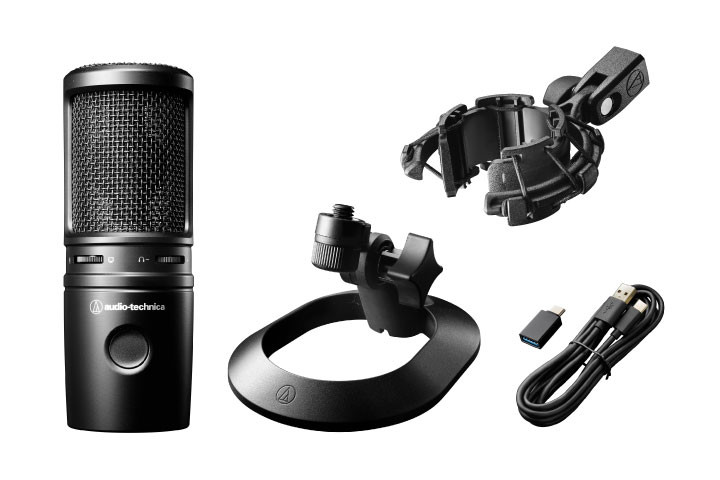 オーディオテクニカ（audio-technica） AT2020USB-X_AT8455セット USB