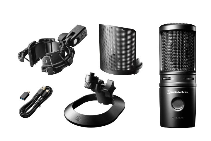 オーディオテクニカ（audio-technica） AT2020USB-XP_AT8455セット USB
