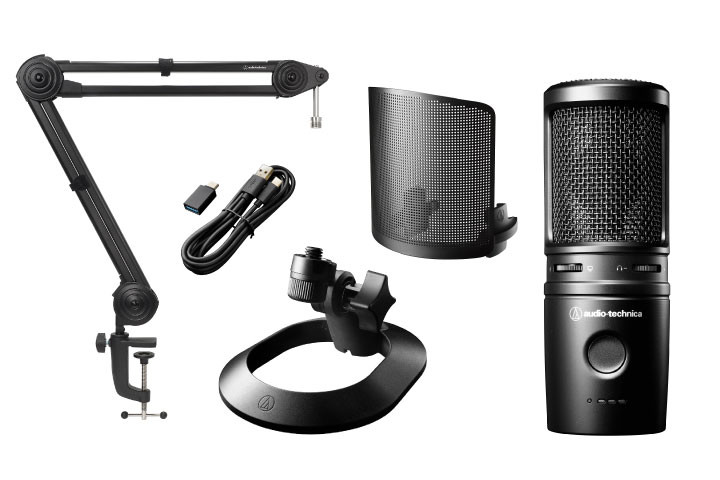オーディオテクニカ（audio-technica） AT2020USB-XP_AT8700Jセット