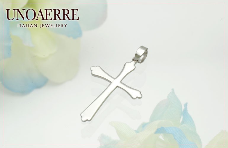 UNOAERRE ホワイトゴールド　ペンダントトップ UNOAERRE（ウノアエレ） ウノアエレ【UNOAERRE】K18ホワイトゴールド