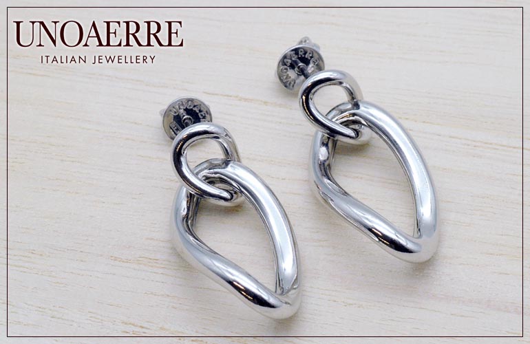UNOAERRE（ウノアエレ） ウノアエレ【UNOAERRE】SILVER ピアス 25708