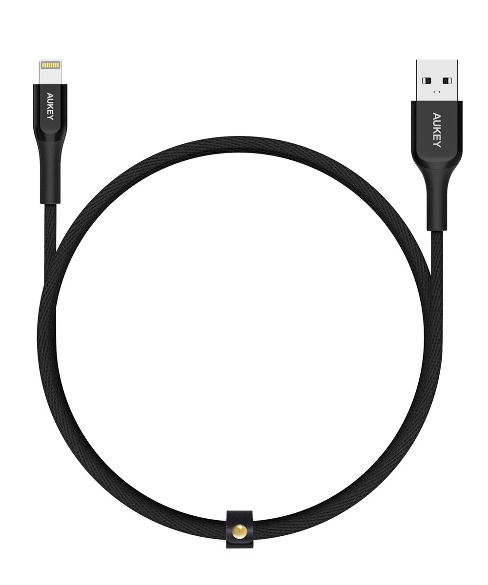 USB 充電ケーブル ライトニング iPhone対応 Lightning to タイプA 1.2m 高耐久 AUKEY オーキー Impulse Titan CB-AKL1｜aukey｜02