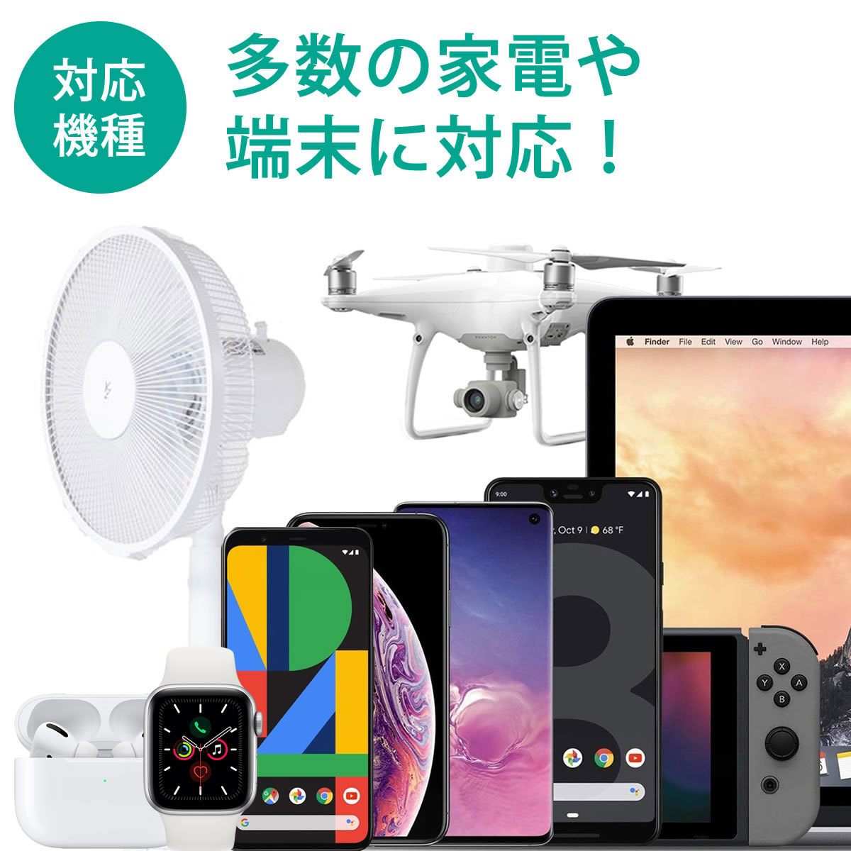 AUKEY オーキー PS-ST02 ポータブル電源 大容量 リモートワーク 200Wh