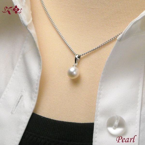 真珠 ネックレス 一粒 パール あこや真珠 アコヤ 冠婚葬祭 本真珠 日本