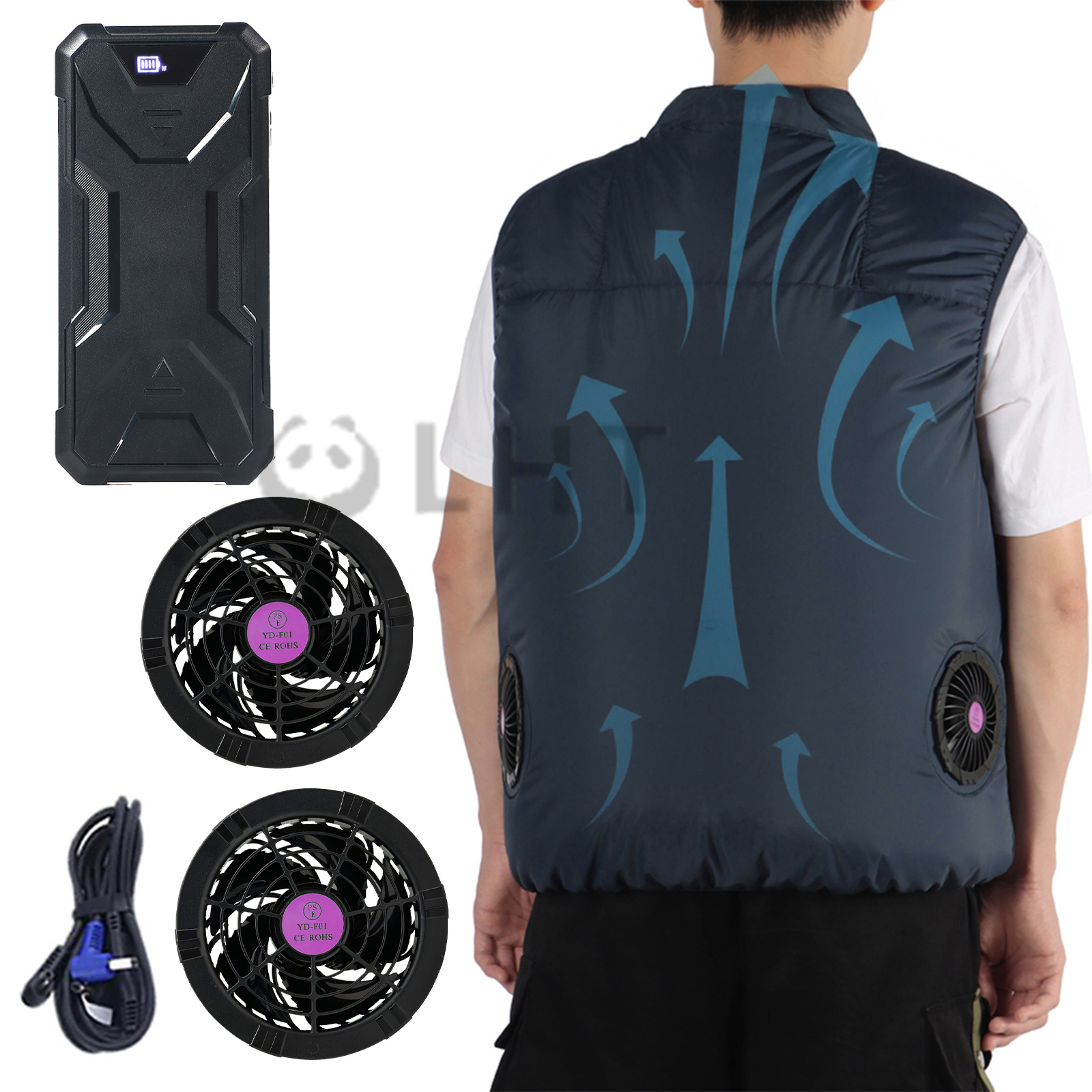 空調服 新品未使用　3L ネイビー　バッテリー、ファンセット 空調服 新品未使用 3L ネイビー バッテリー、ファンセット