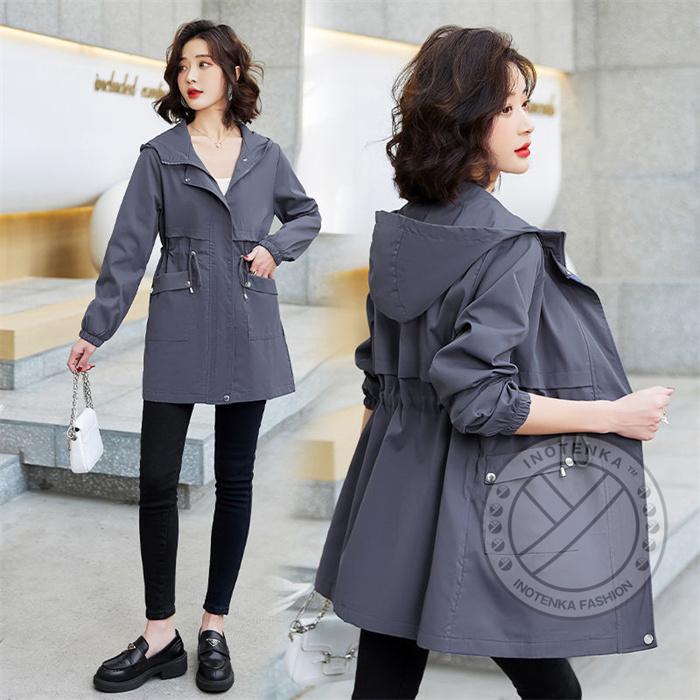 マウンテンパーカー レディース ウインドブレーカー ト レンチコート