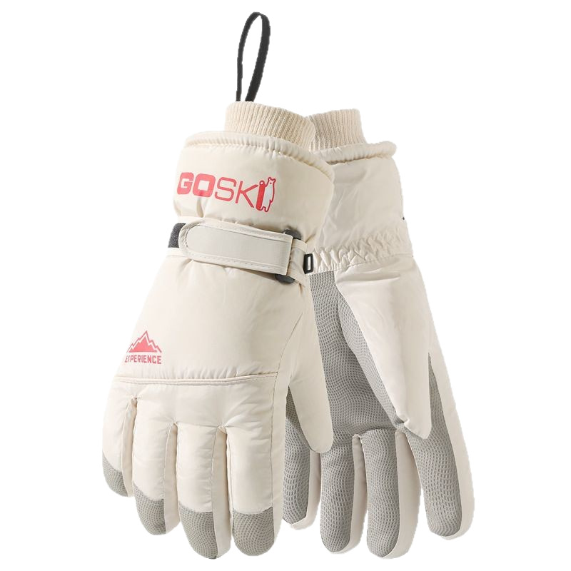 女性用スノーボードウェア（手袋付き） スキーグローブ 手袋 レディース スキー スノーボード 雪 アウトドア 5