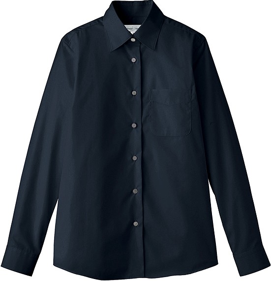 ブラウス ストレッチ長袖ブラウス ソロテックス ホテル制服 フォーマル バンケット  FB4032L fb4032bk.jpg