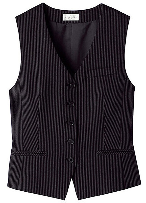 ベスト レディス 事務服 ホテル制服 カフェ レストラン バーテンダー ソムリエ コンシェルジュ FV1306L ボンマックス（ユニフォーム） ベスト レディス 事務服 ホテル