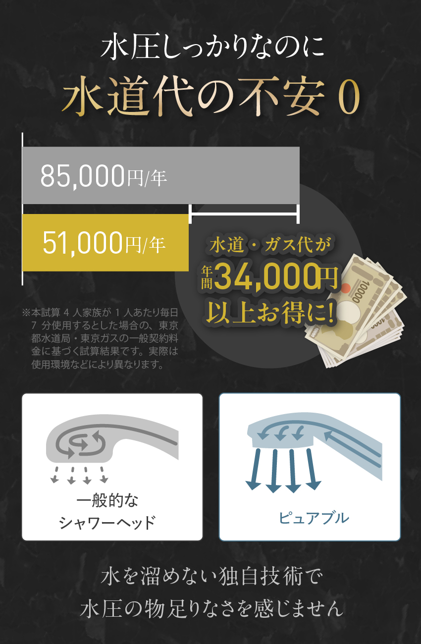 オーラテック ピュアブル シャワーヘッド