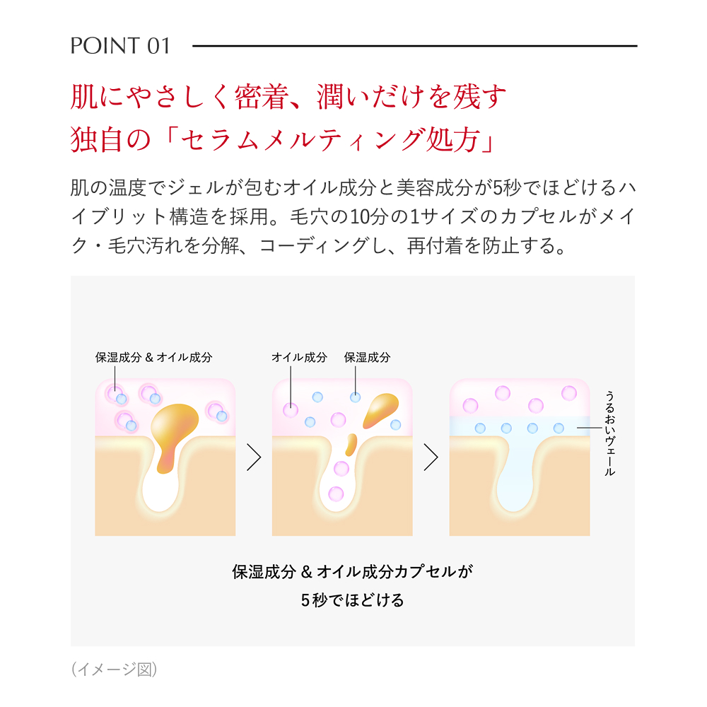 Aurelie.（オレリー） モイスチャーセラムクレンジング【MEGUMI開発