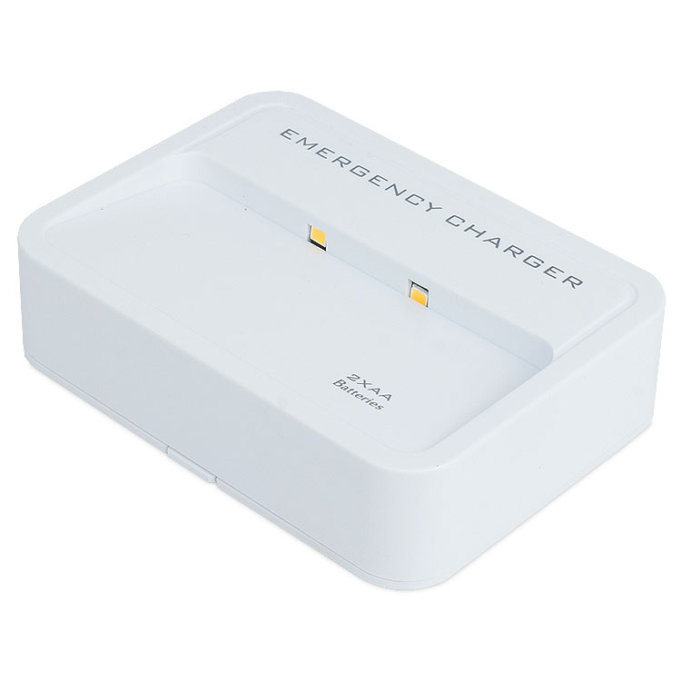 乾電池式 モバイルバッテリー LEDライト 壁掛け 単3形電池 USB出力