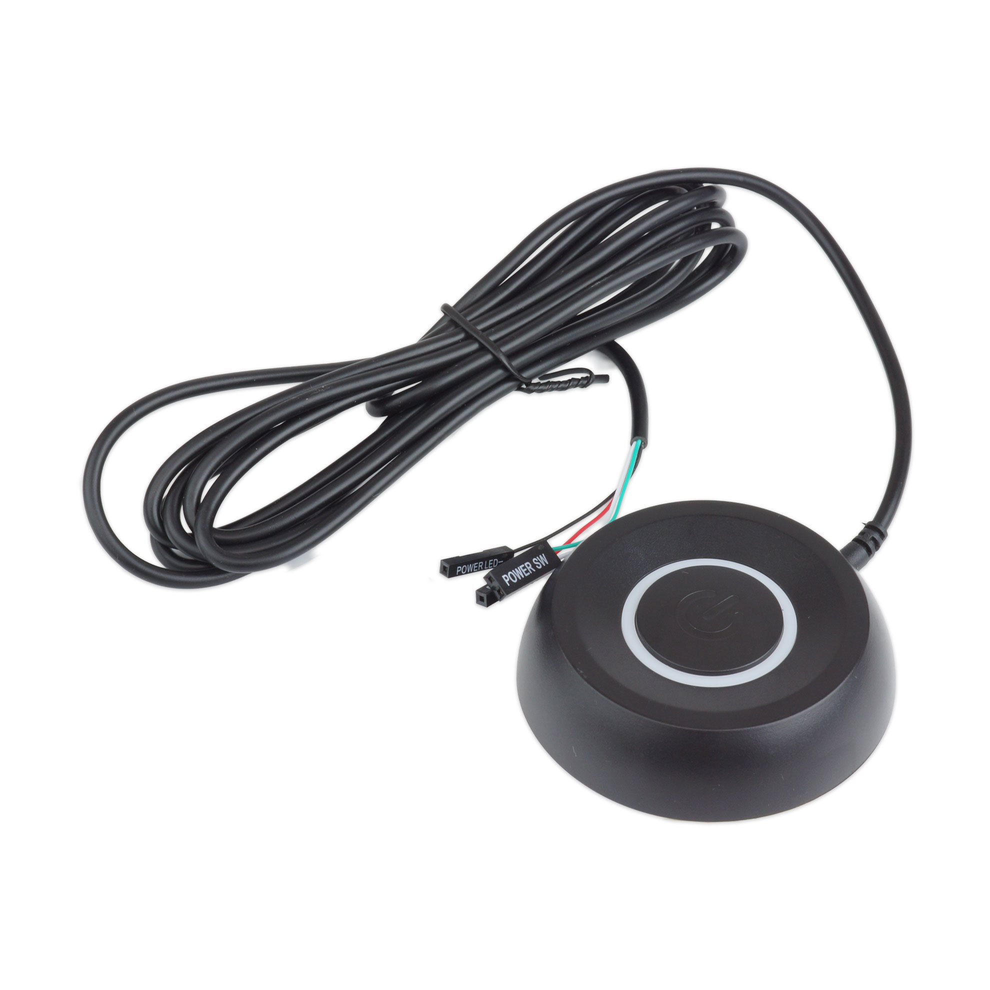 パソコン用 電源スイッチ ケーブル 2m 延長 移設 分岐ケーブル付属