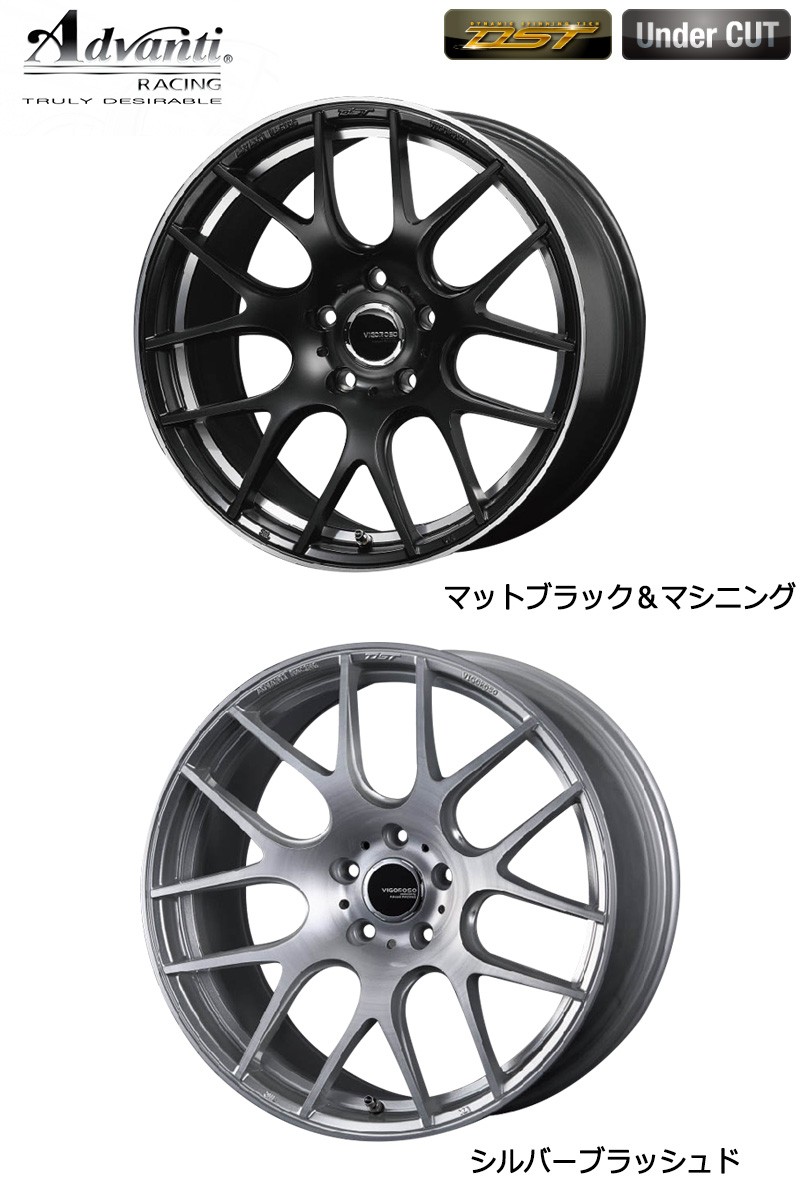 Advanti RACING アルミホイール ヴィゴロッソ N765 17×7.0J 4H PCD100 +48 マットブラック Matt Black  Machining 1本 : advanti-vigoroso-n765-0001 : オートクラフト - 通販 - Yahoo!ショッピング