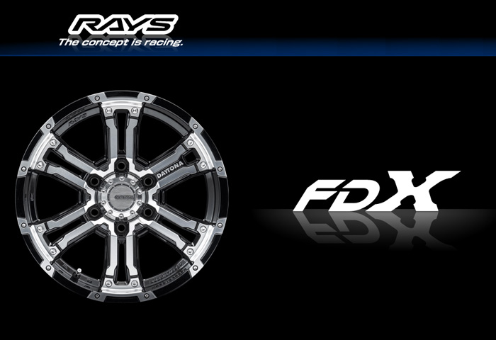 RAYS レイズ TEAM DAYTONA チームデイトナ FDX Semigloss Black (SB) 16×6.5J 6H PCD139  +38 アルミホイール1本 : オートクラフト - 通販 - Yahoo!ショッピング