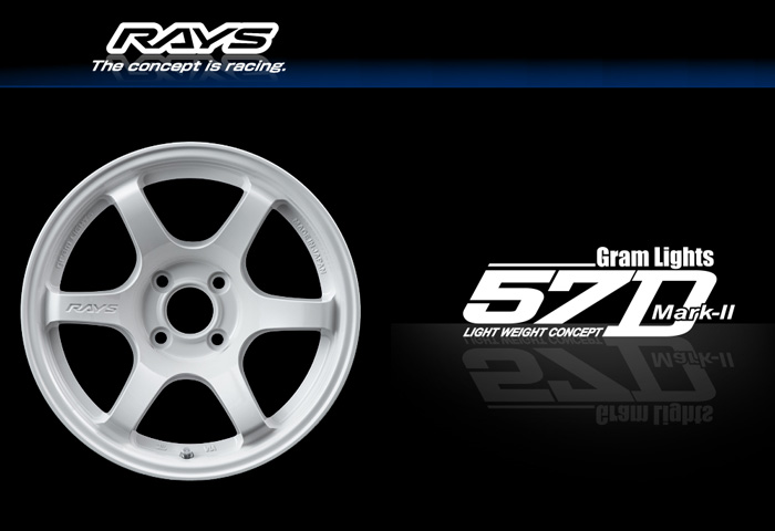 RAYS レイズ gramLIGHTS グラムライツ 57FXZ Super Dark Gunmetal