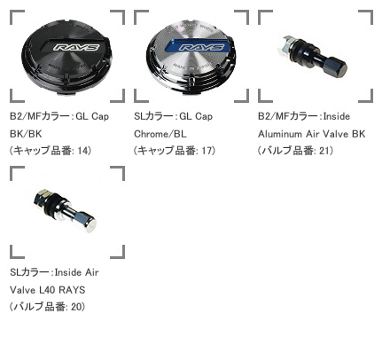 RAYS レイズ gramLIGHTS グラムライツ 57BNX Black Graphite (B2